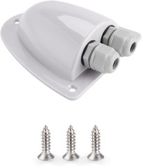 UV Resistant Solar Cable Housing – Drop Shape Entry Gland for Roof Installations