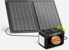 Sistema De Generador Solares Electrico Portatil USB Rechargeable Con Panel Solar