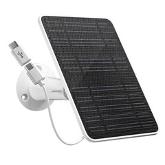 4W Solar Panel USB Power for Outdoor CCTV Security Camera Ring Battery Charger