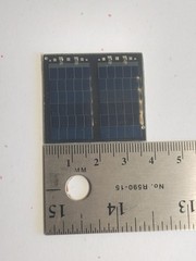 20 Pack Mini Solar Panel Cell 6.7V 15mA 37x33mm Miller Solar Engine SCC3733 NOS