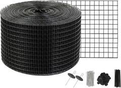 VEVOR 8 inch x 100ft Solar Panel Bird Guard, Critter Guard Roll Kit with 70pcs D