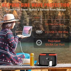 Open Box G600 600W 296Wh Solar Portable Power Station