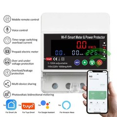 WiFi Remote Control Circuit Breaker 100A for Real Time Energy Insights