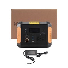 500W Portable Outdoors Solar Generator Power Station Supply Energy Storage Ports