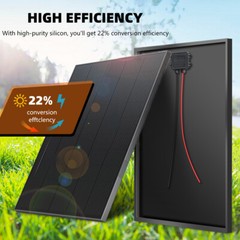 120W 200W Watt Mono Solar Panel 12V Battery Charger Home Boat RV Off Grid Power