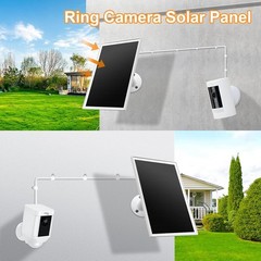 360 Adjustable Solar Panel Charger for Ring Cameras – Reliable Outdoor Power
