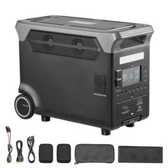 Portable 3600W 3840Wh Power Station 10 Ports Expandable
