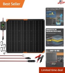 50W Solar Battery Charger with MPPT Controller – Safe & Reliable Power Source