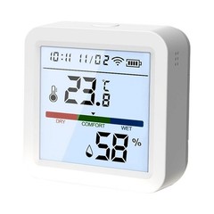 For Tuya For Zigbee Temperature Humidity Sensor for Indoor Climate Control