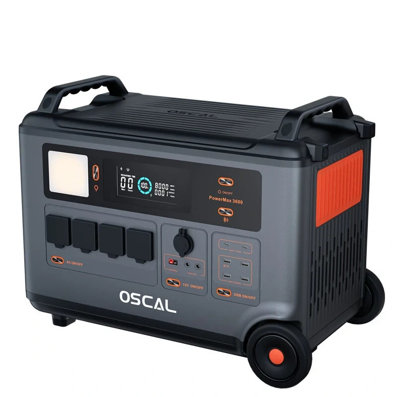 Portable Power Station 3600Wh Extra Battery Pack for Power Max Blackview Oscal