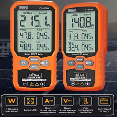 FT-1000W Solar Panel Tester MPPT Meter – 1000W Max Power, 80V/35A PV Module Test
