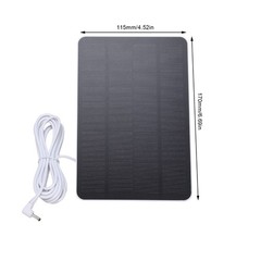 Security Camera Solar Panel Energy Saving High Effciency 4W Solar Panel Cha CHGW