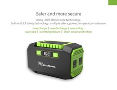 200W Portable Power Station 39000mAh / 3.7V / 145Wh (Solar Panel Optional)