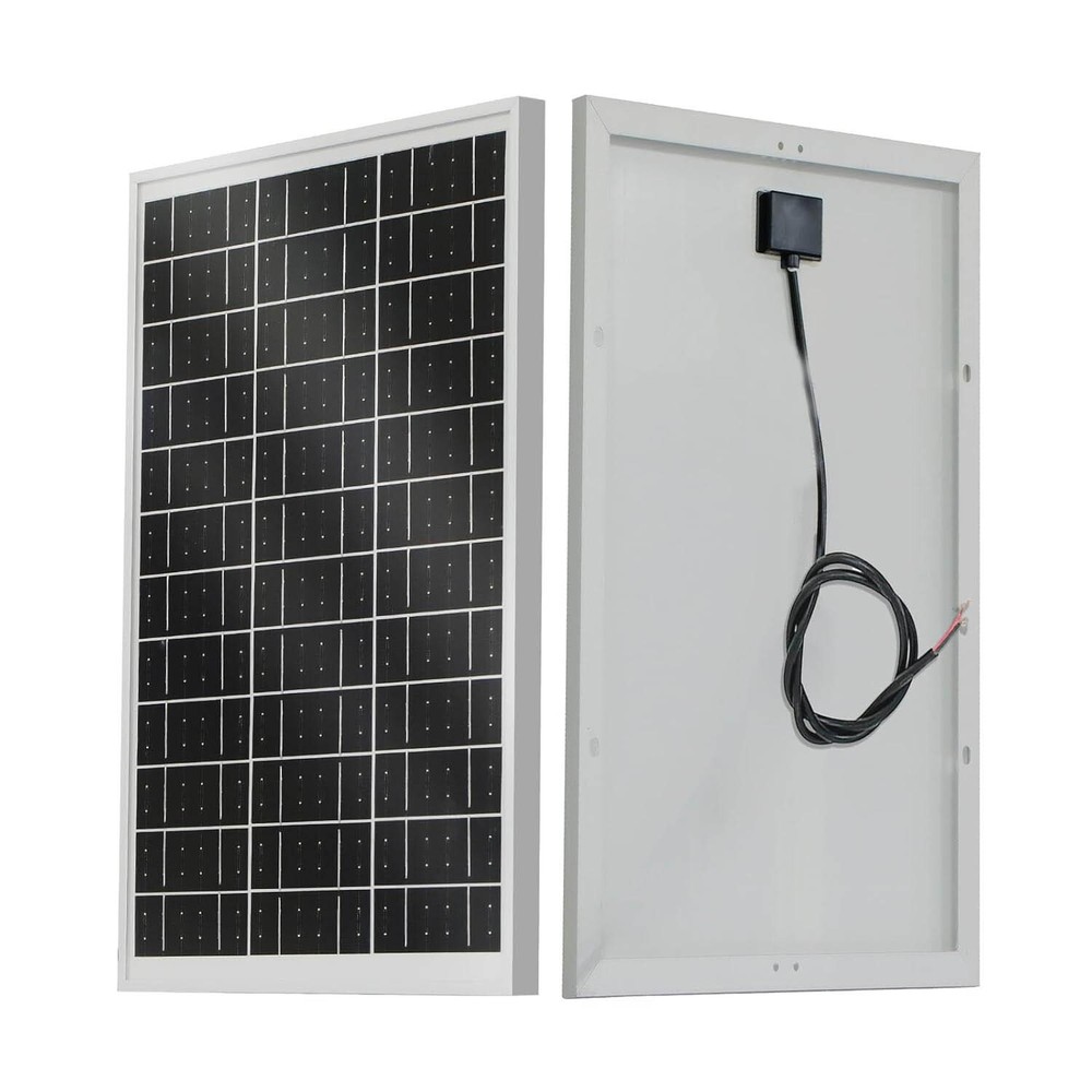 Panel solar impermeable de 25 W y 18 V para cargar baterías de 12 V en autocarav