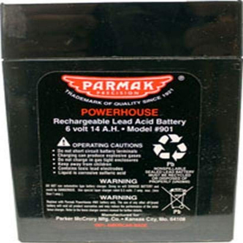 6V 14Ah Gel Cell Battery For Electric Fence Solar Power Charger 901 NonHazardou