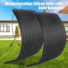 600W 300W 12V Flexible Solar Panel Monocrystalline Portable for RV Camping Home