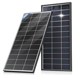 300W Bifacial N-Type Solar Panel Mono 12/24V Charging Home PV Off-Grid RV Boat