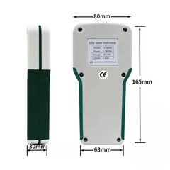 Solar Panel Multimeter MPPT Tester LCD Display VOC Testing Power Meter 5-1800W31