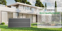 100 Watt Bifacial Solar Panel 12V Home PV Power Off-Grid RV Camper System Carava