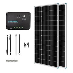 Renogy 200 Watt Solar Panel Kit 2x100W Off Grid