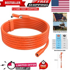 30FT 9M 8mm Extension Cable 12AWG for Solar Generators, DC7909 Solar Panel Ca…