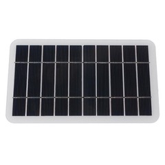 5W 5V USB Solar Panel Polysilicon Phone Battery Power Charging Charger Camping