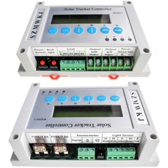 LCD Solar Panel Tracking 6000N Dual Axis -2*18″ Linear Actuators Anemometer Kits