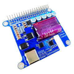 DC5V Input Power Purification Expansion Board With Capacitor Power Stabilizing