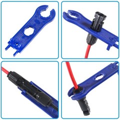 MC4 Y Branch Solar Panel Connector Cable 30A 1 to2 Parallel Adapter Waterproof