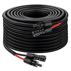 XRDS -RF Solar Cable 40FT, 8AWG Solar Extension Cable with Male and Female So…
