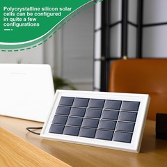 30 Pcs Small Solar Panels Mini Polycrystalline Solar Cells 5v 60ma Epoxy Plat…