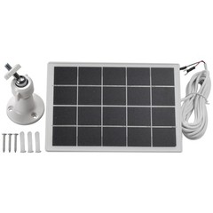 3W Solar Panel Waterproof Solar Charger for Ring Video Doorbell 4/3/3 Plus/2