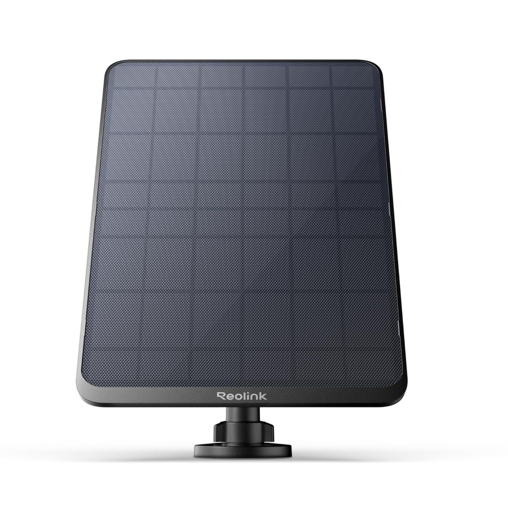 Reolink 12W Solar Panel Black, NonStop Solar Power Supply