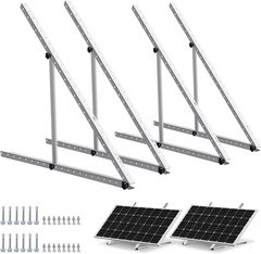 2 Sets 45Inch Solar Panel Mount Brackets Adjustable Tilt Mount Brackets, Suitabl