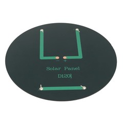 Mini Round Solar Cell Panel With High Efficiency Polycrystalline Silicon NEW