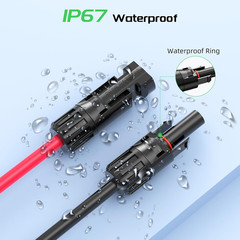 Solar Connector to XT60 Adapter Extension Cable, Solar Panel to XT60 Charge Exte
