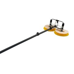 110V Dual-head Solar Panel Cleaning Machine Photovoltaic Panel Brush Kit