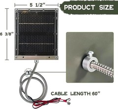 12V Solar Panel Charger for Feeder Battery