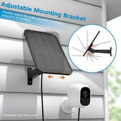 VIRTAVO 3.2W Solar Panel for Security Camera Compatible with Arlo Essential X…