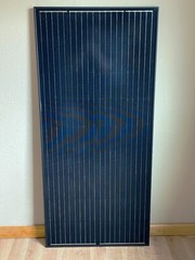 1- 205 Watt 12 Volt Battery Charger Solar Panel Off Grid RV Boat 22.2% NEW CELL