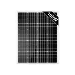 100W Solar Panel High Efficiency Moncrystalline PV Module For RV Home Camping