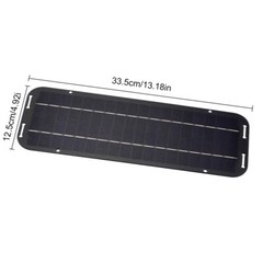 30W Solar Panel 12V Trickle Charger Battery Charger Kit Maintainer Boat Car RV