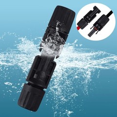 20 Pairs Solar Panel Cable Connectors Male Female Compatible Waterproof