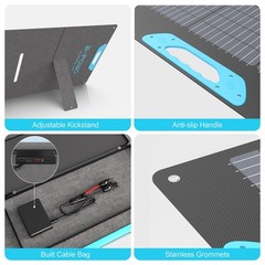 E-POWO 220W Solar Panel USB for Jackery Explorer 1000 v2 Portable Power Station