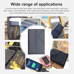 Solar Cell Solar Panel Many Type 0.5V 1V 1.5V 2V 3V 4V 5V 6V Battery Charger DIY