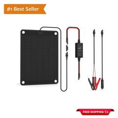 Efficient 10W Solar Charger with MPPT Controller for Long-Term Battery Care