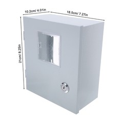 Meter Protection Box Weather Proof Electrical Case Panel Cover Energy
