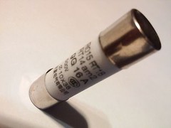(1) QTY YHEC 10×38 6 Amp Ceramic Solar Fuse Photovoltaic R015 6 Ampere 500VDC