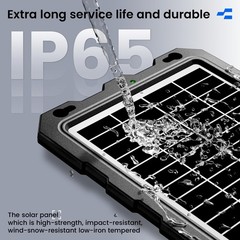 09.0w, Solar Powered Battery Chargers 9w