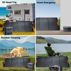Blackview OSCAL PowerMax 6000W Portable Power Station 3600Wh 2x 400W Solar Panel